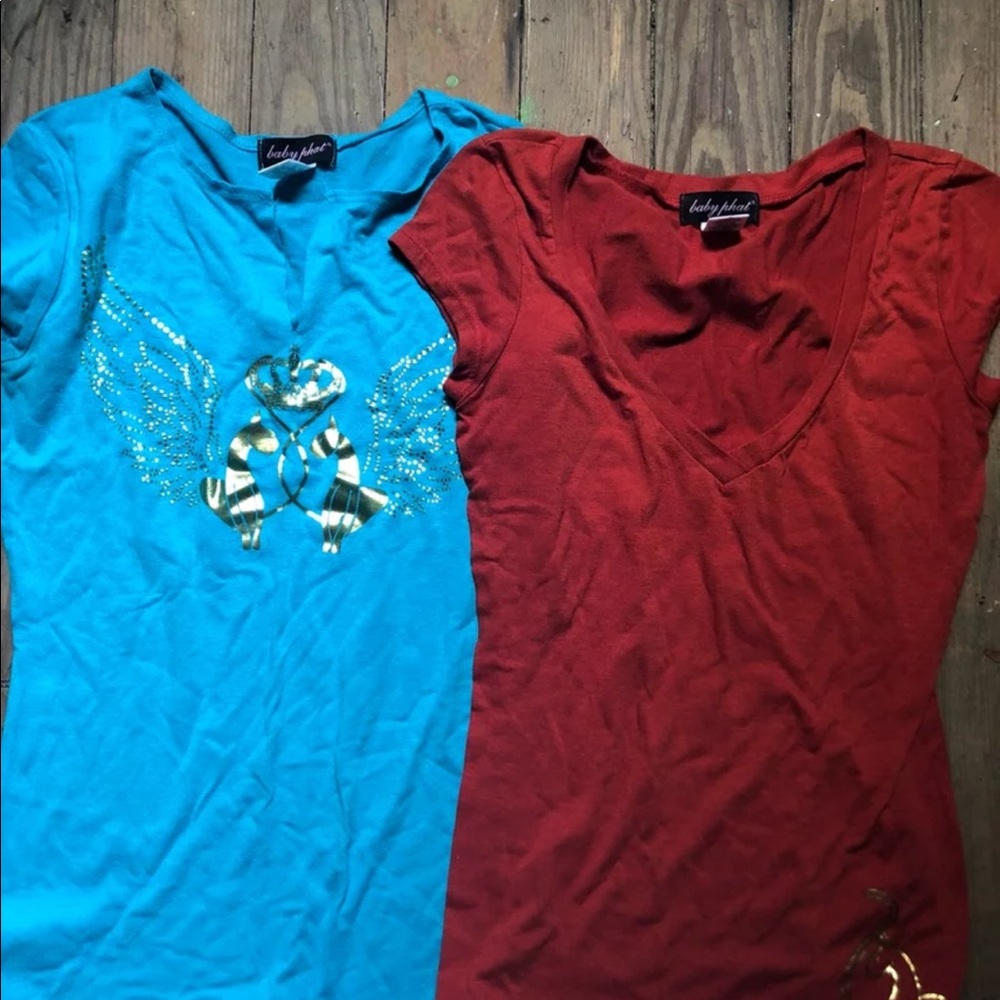 Baby phat tee shirts